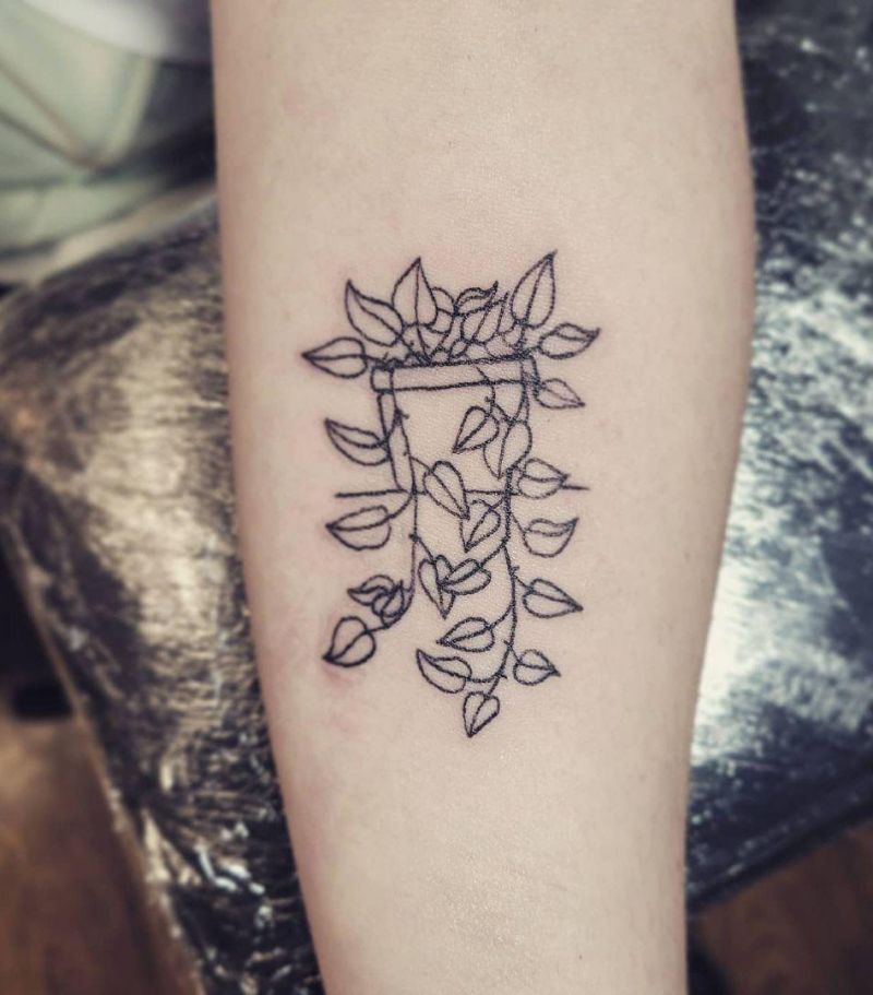 30 Unique Pothos Tattoos Make You Attractive