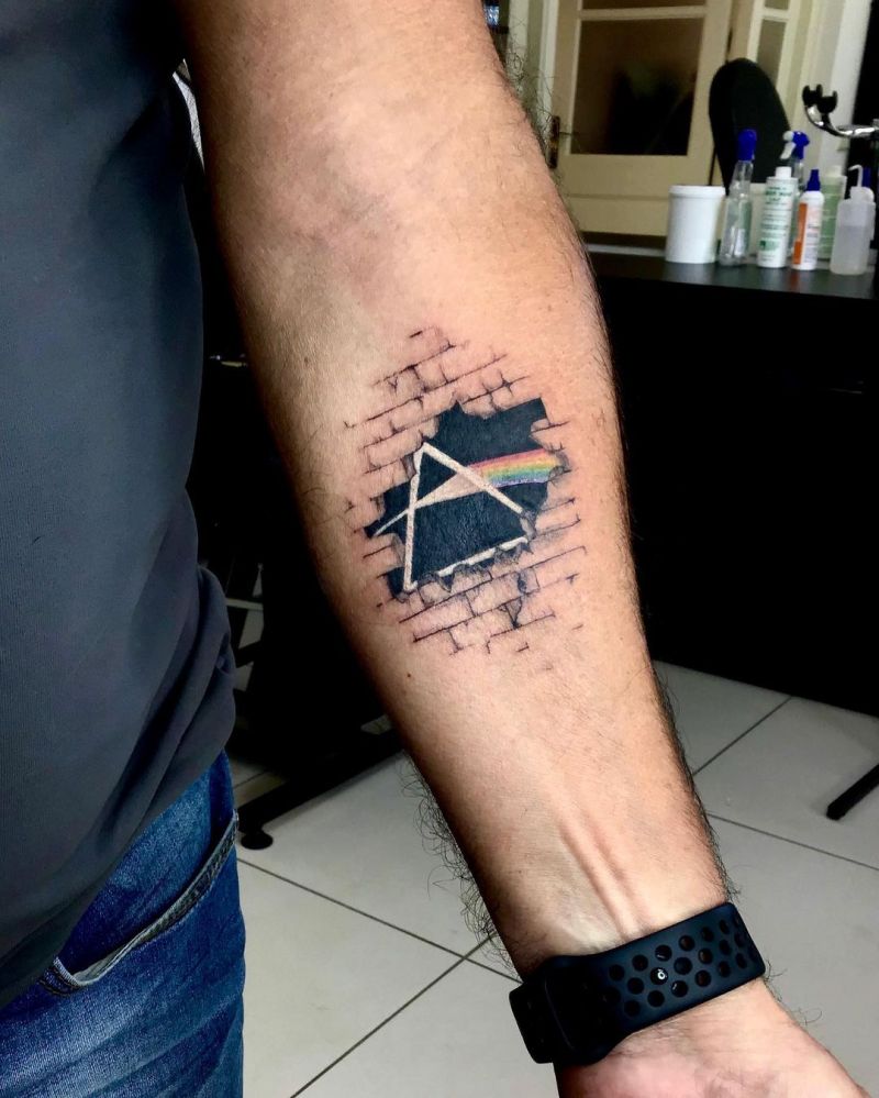 30 Elegant Prism Tattoos You Must Try