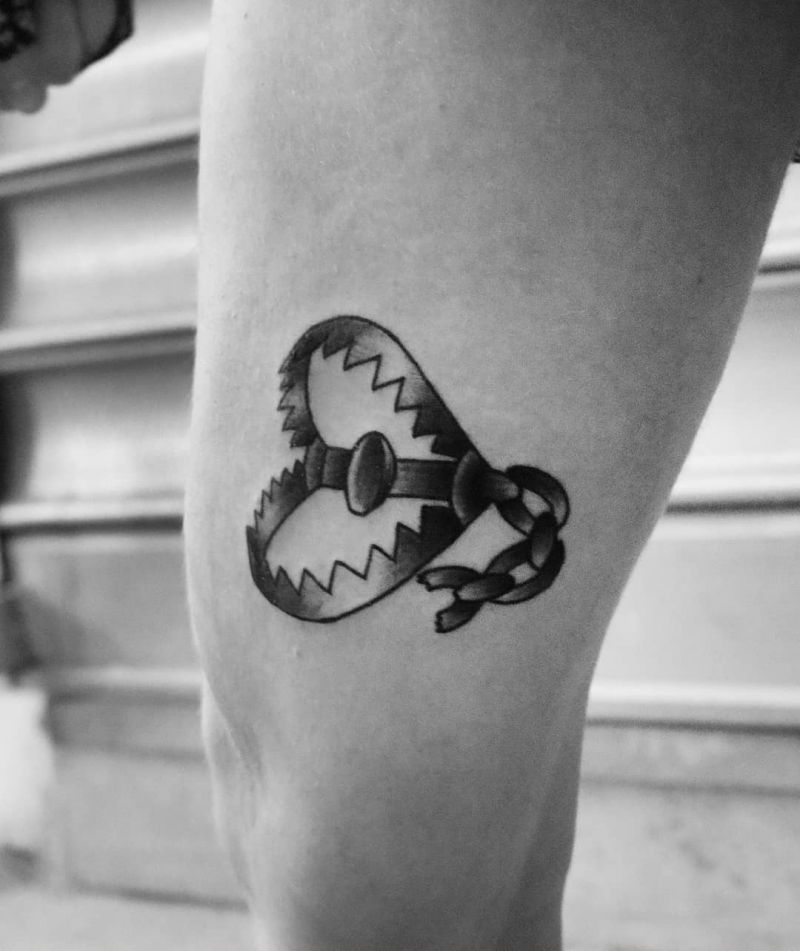 30 Unique Bear Trap Tattoos You Can Copy