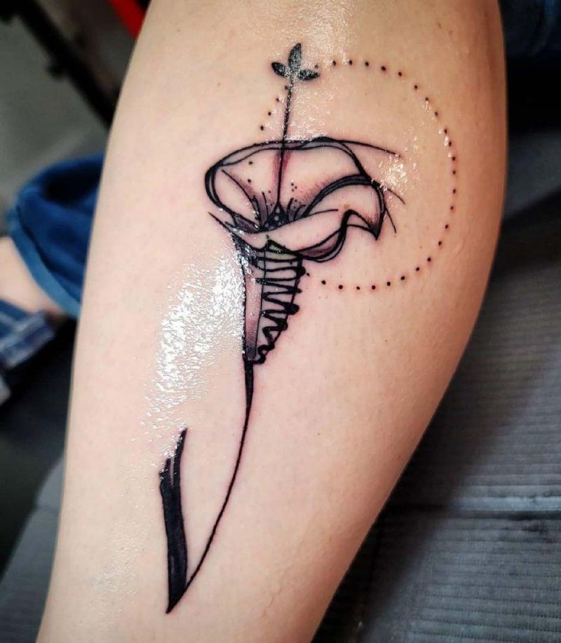 30 Pretty Calla Lily Tattoos Make You Attractive