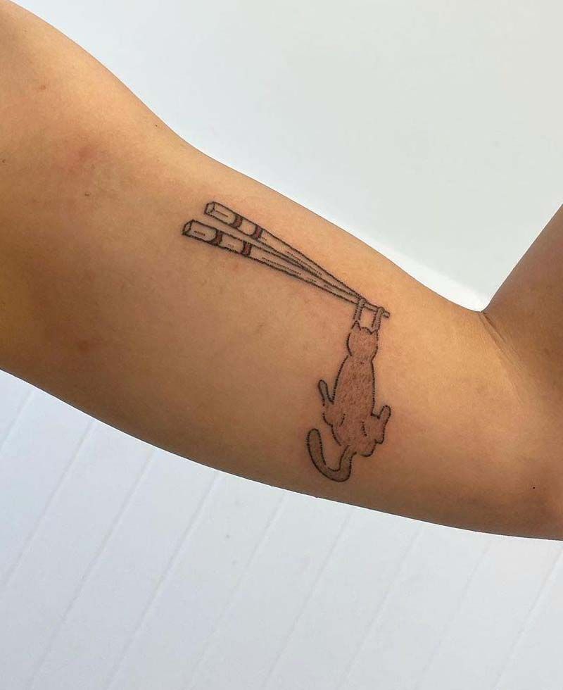 30 Unique Chopstick Tattoos You Must See