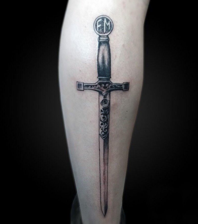 30 Pretty Excalibur Tattoos You Must Try