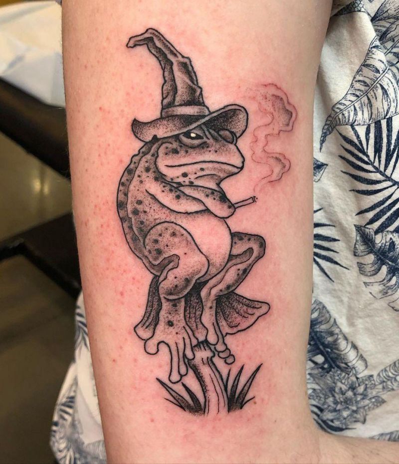 30 Unique Frog Wizard Tattoos for Your Inspiration