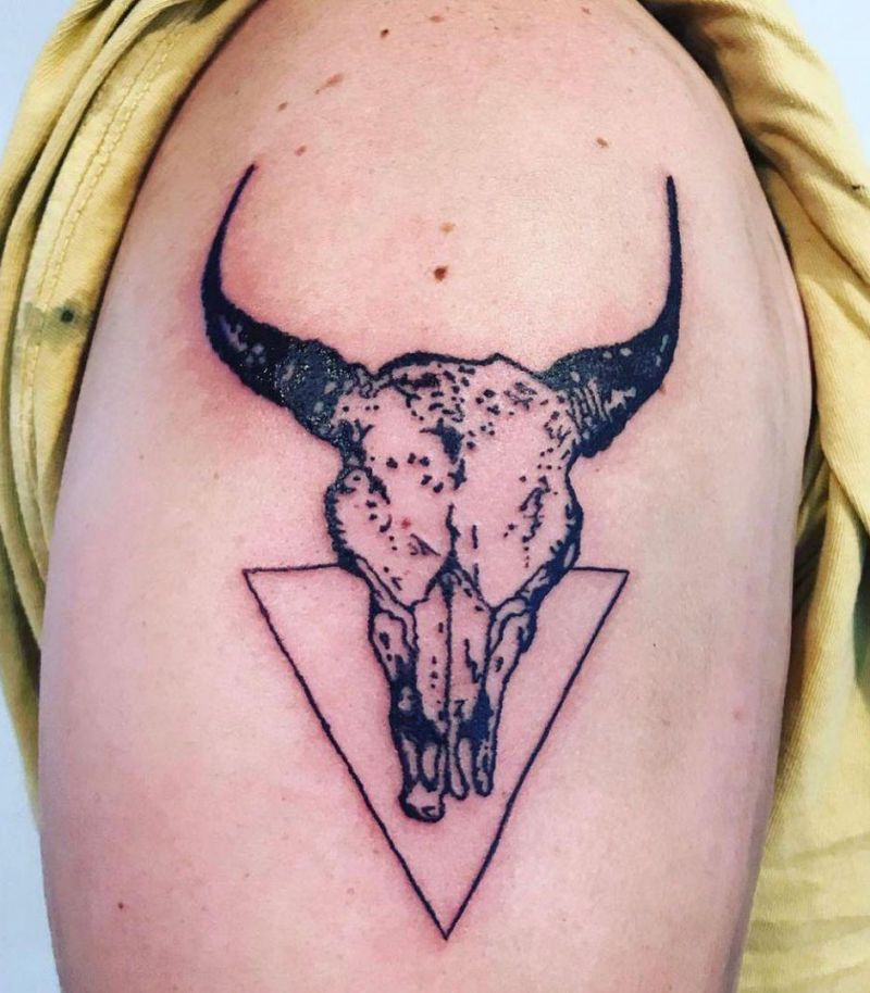 30 Cool Longhorn Tattoos You Must See