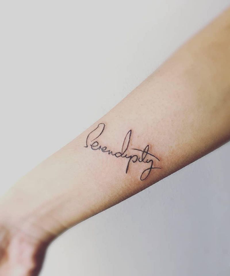 30 Pretty Serendipity Tattoos to Inspire You