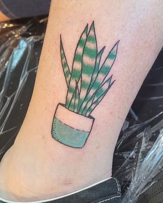 30 Unique Snake Plant Tattoos You Must Try