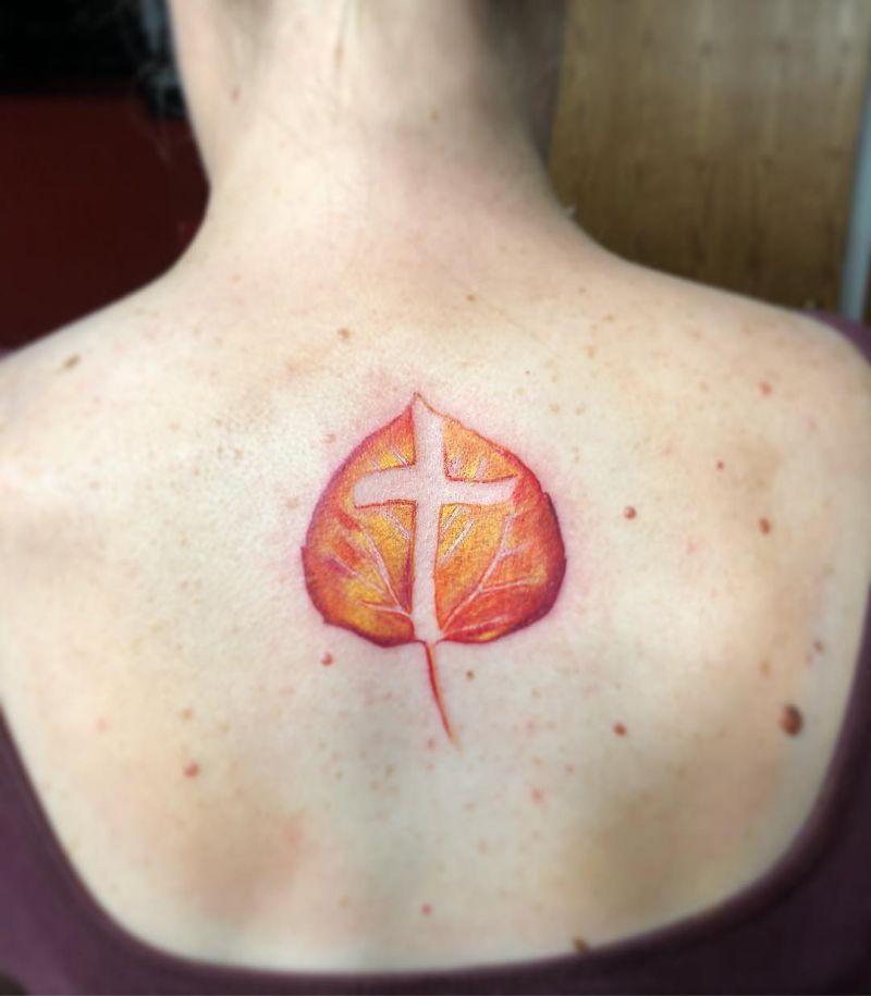 30 Perfect Aspen Leaf Tattoos Make You Attractive