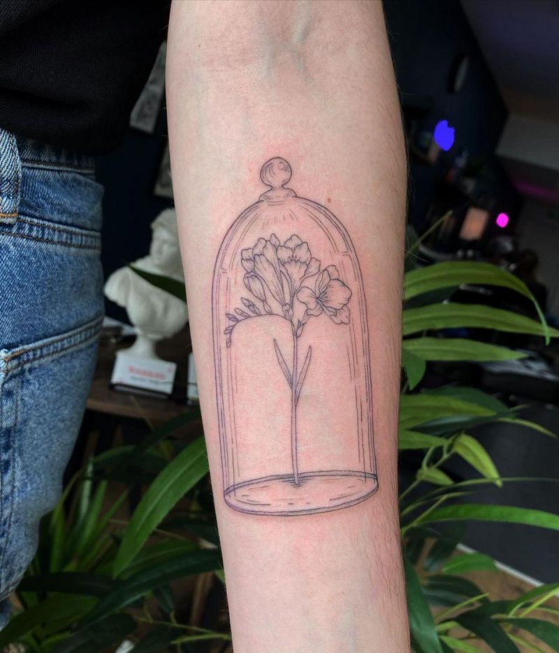 30 Unique Bell Jar Tattoos You Must Try