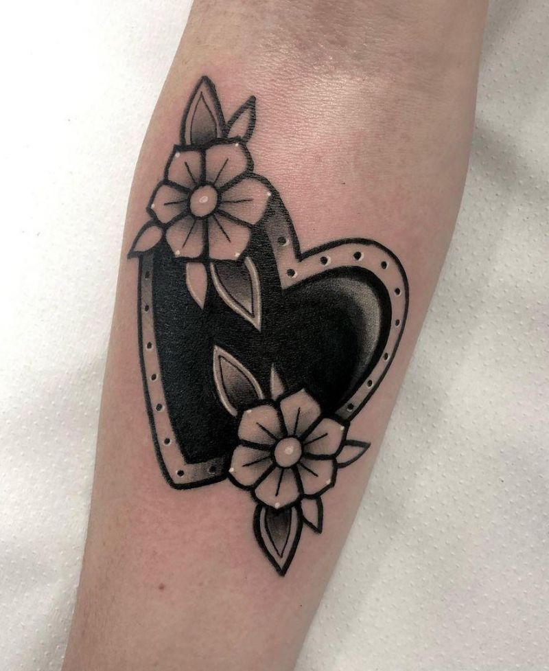 30 Unique Black Heart Tattoos You Can Copy