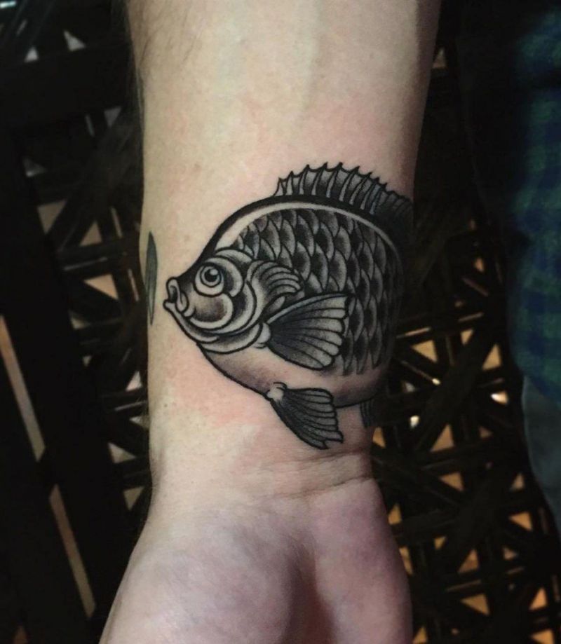 30 Pretty Bluegill Tattoos For Your Next Ink