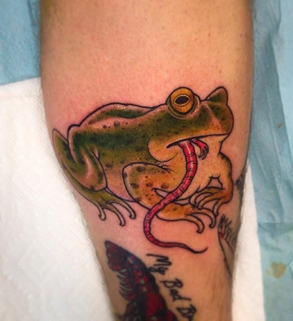 30 Unique Bullfrog Tattoos You Must Try