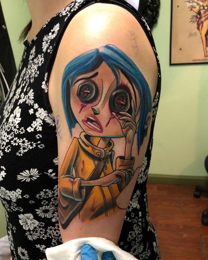 30 Unique Coraline Tattoos to Inspire You