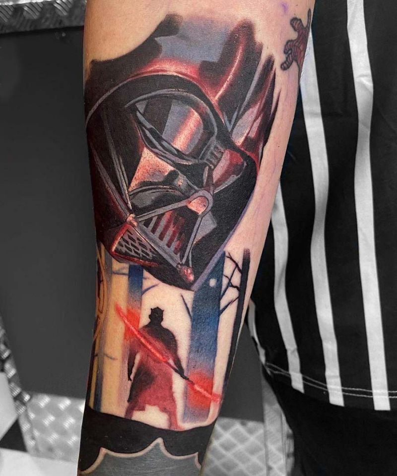 30 Unique Darth Vader Tattoos You Will Love