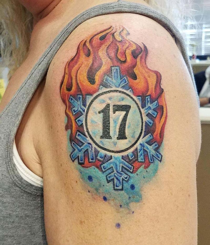 16 Unique Fire and Ice Tattoos for Your Inspiration