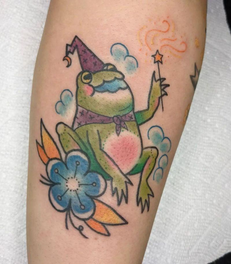 30 Unique Frog Wizard Tattoos for Your Inspiration