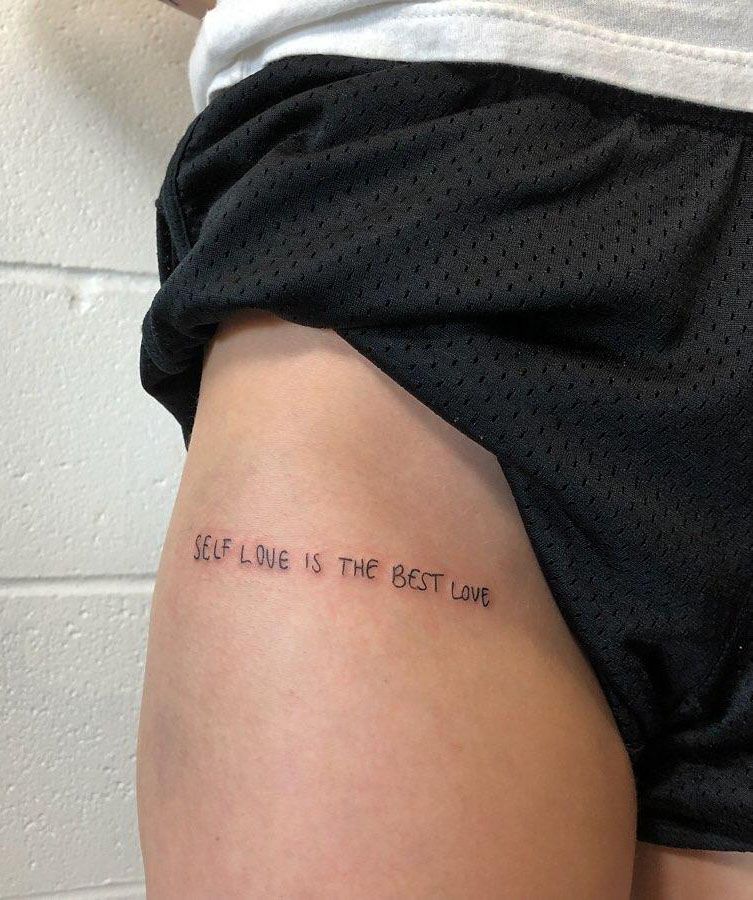 30 Unique Self Care Tattoos to Inspire You