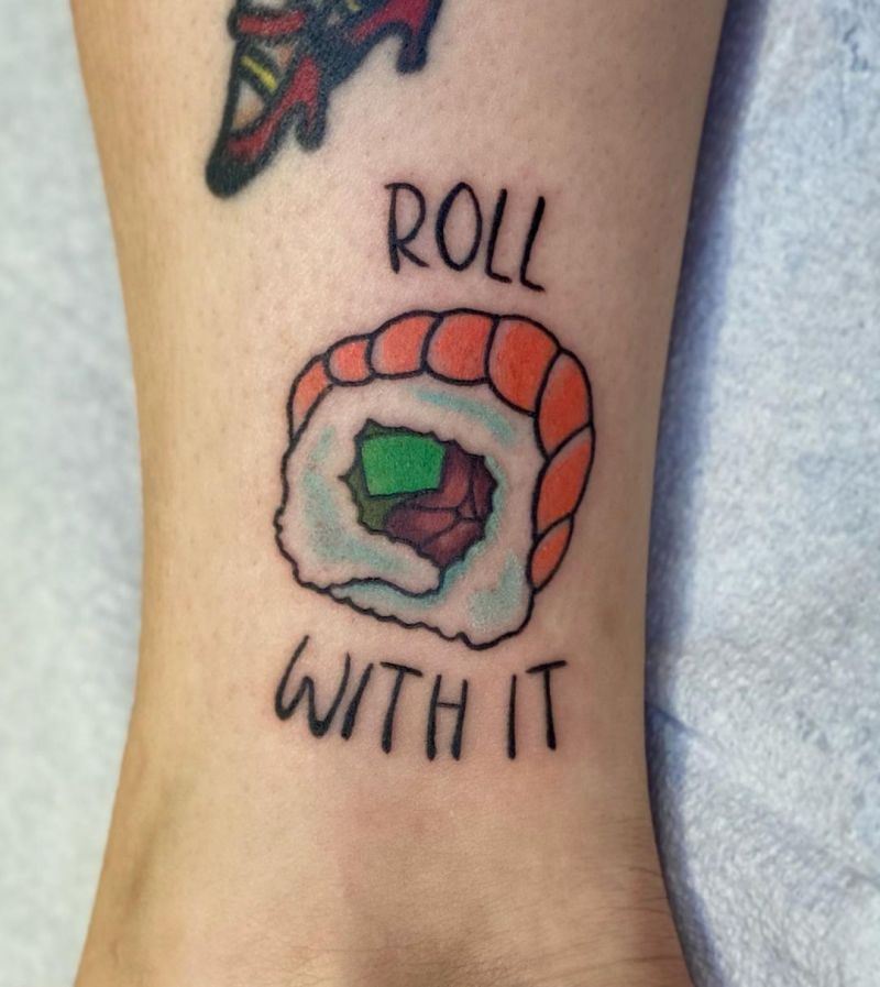 30 Unique Sushi Tattoos for Your Inspiration