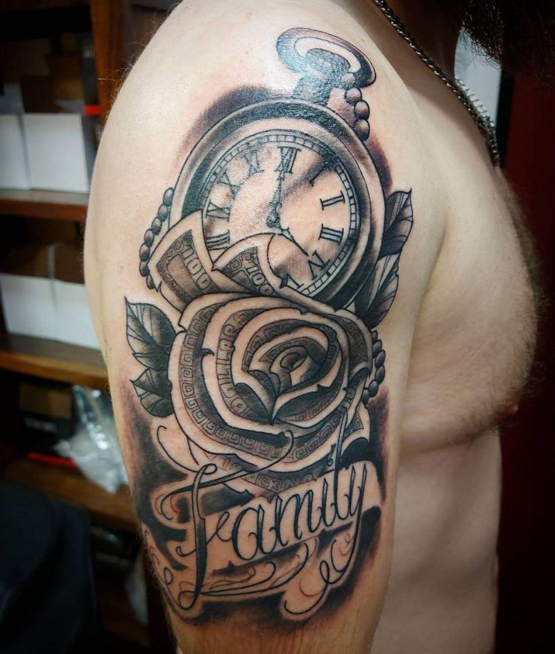 10+ Unique Time Is Money Tattoos You Can Copy