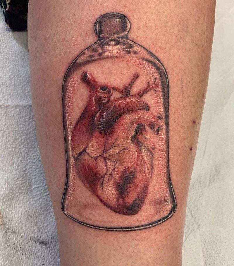 30 Unique Bell Jar Tattoos You Must Try