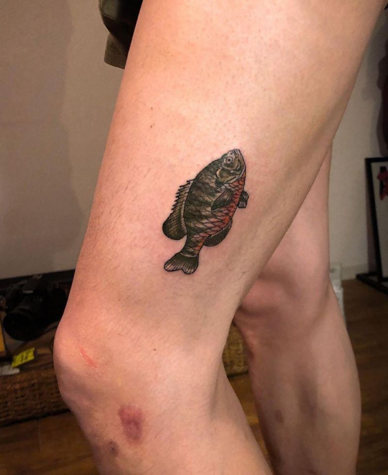 30 Pretty Bluegill Tattoos For Your Next Ink