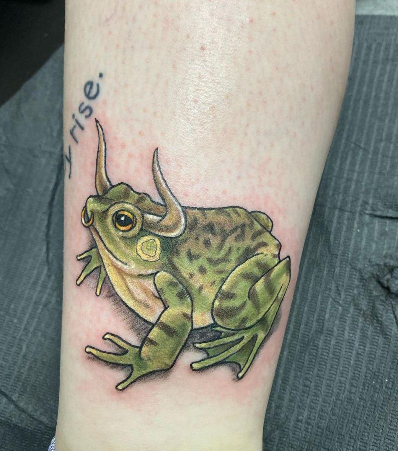 30 Unique Bullfrog Tattoos You Must Try