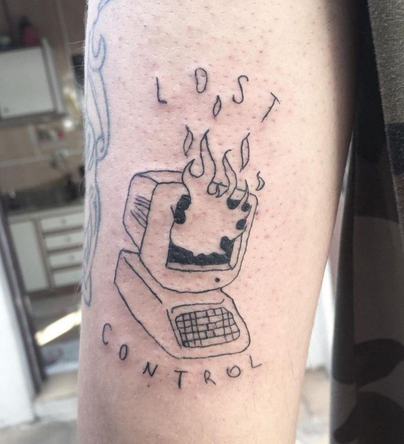 30 Unique Computer Tattoos You Must See