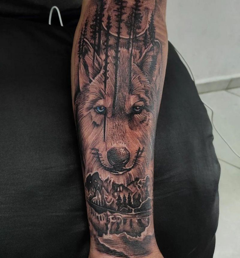 30 Gorgeous Lobo Tattoos You Must See