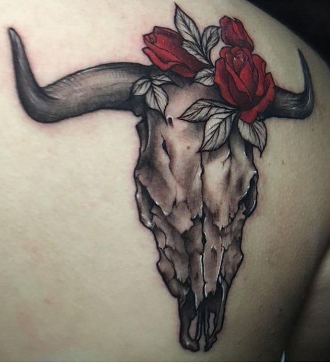 30 Cool Longhorn Tattoos You Must See