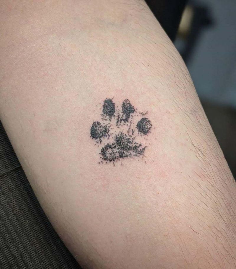 30 Unique Paw Print Tattoos You Must Try