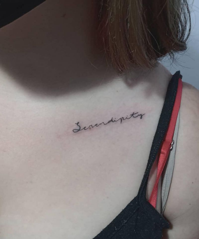 30 Pretty Serendipity Tattoos to Inspire You