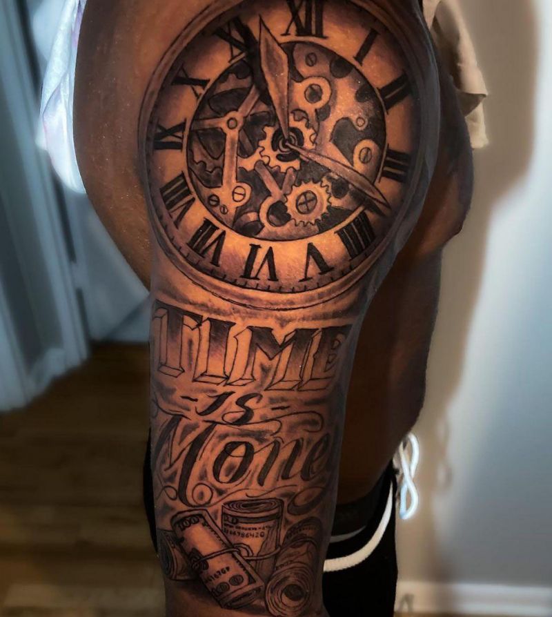 10+ Unique Time Is Money Tattoos You Can Copy