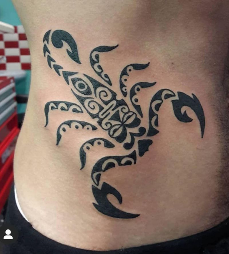 30 Cool Tribal Scorpion Tattoos You Must See