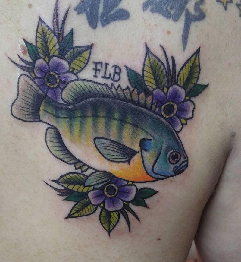 30 Pretty Bluegill Tattoos For Your Next Ink