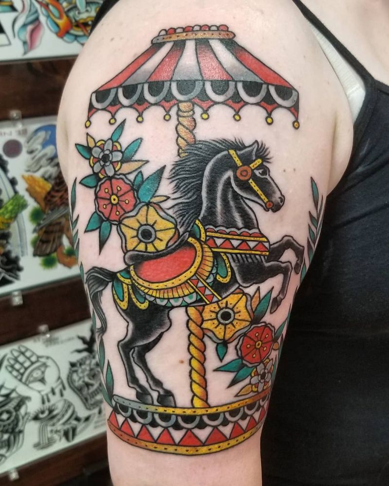 30 Unique Circus Tattoos You Can Copy