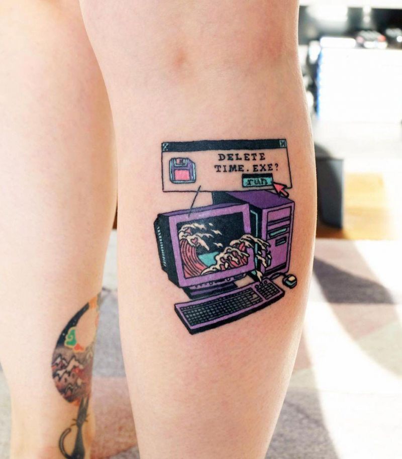 30 Unique Computer Tattoos You Must See