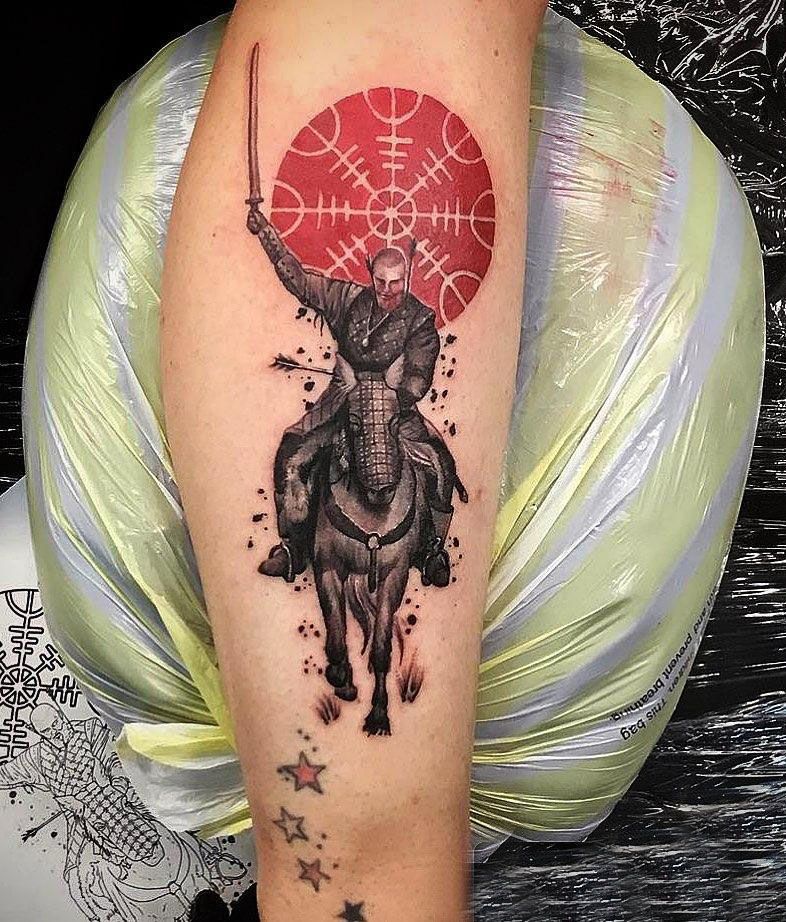 30 Gorgeous Helm Of Awe Tattoos You Can Copy