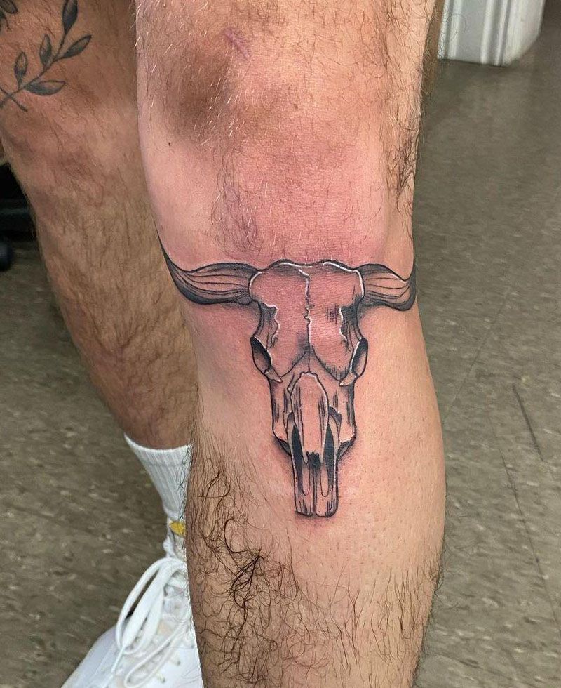 30 Cool Longhorn Tattoos You Must See