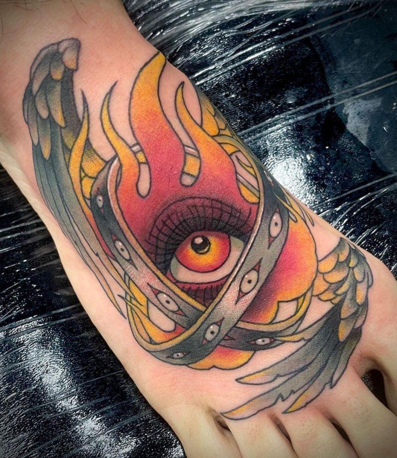 21 Unique Ophanim Tattoos for Your Inspiration