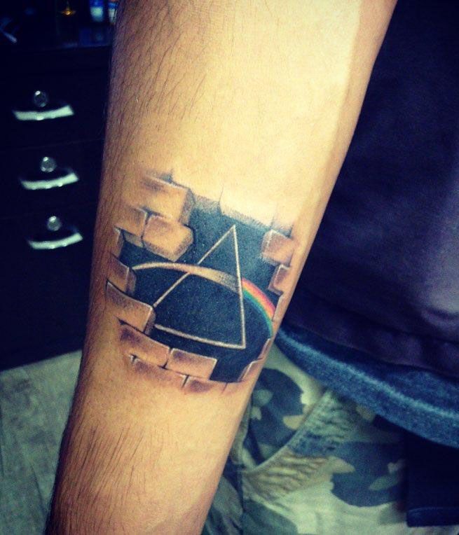 30 Elegant Prism Tattoos You Must Try