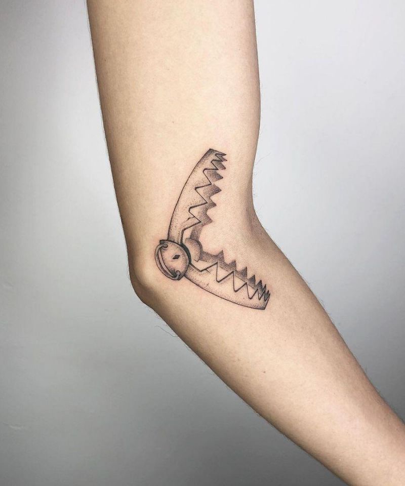 30 Unique Bear Trap Tattoos You Can Copy