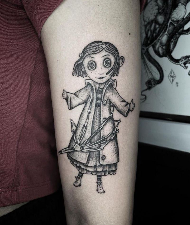 30 Unique Coraline Tattoos to Inspire You