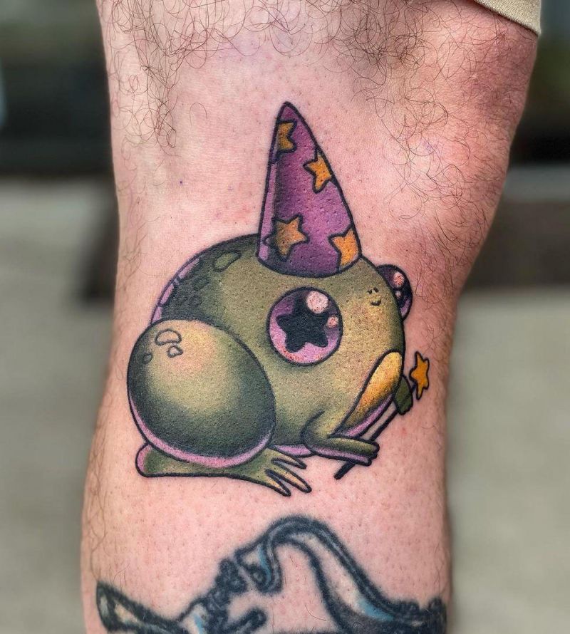 30 Unique Frog Wizard Tattoos for Your Inspiration