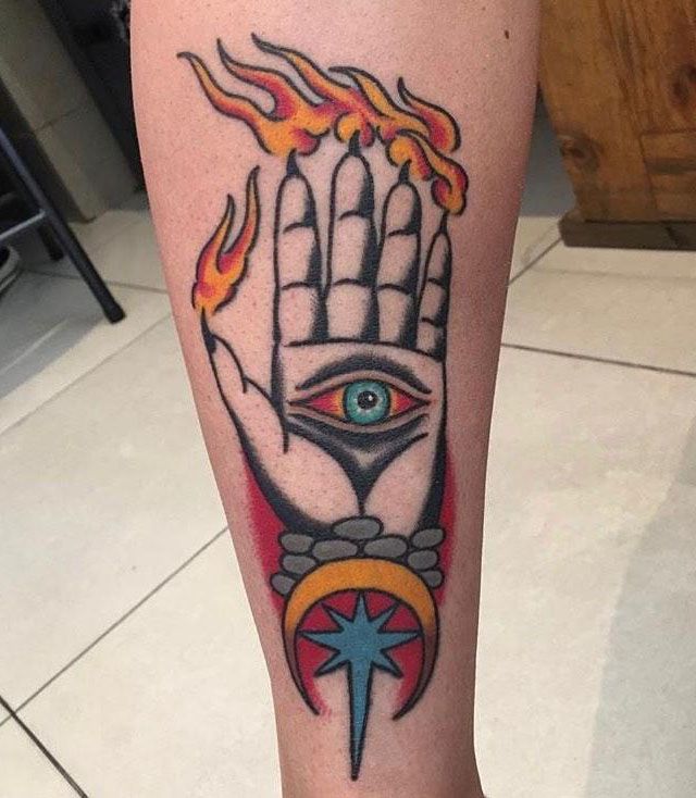 30 Unique Hand of Glory Tattoos to Inspire You