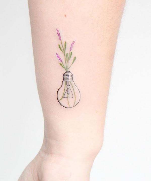 30 Elegant Lavender Tattoos You Can Copy