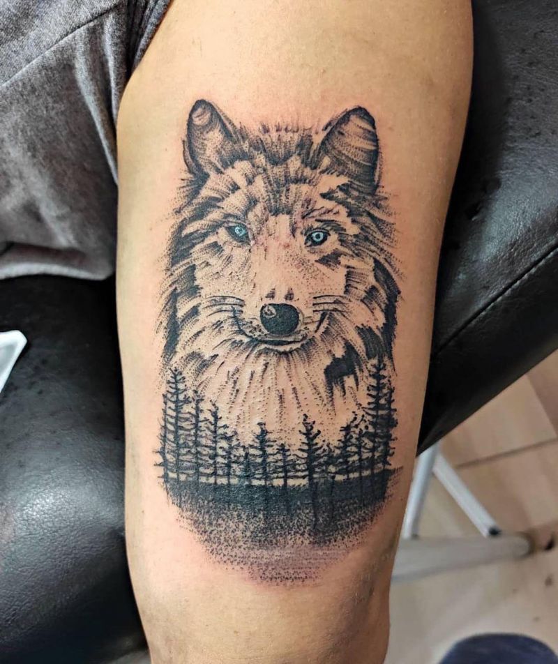 30 Gorgeous Lobo Tattoos You Must See