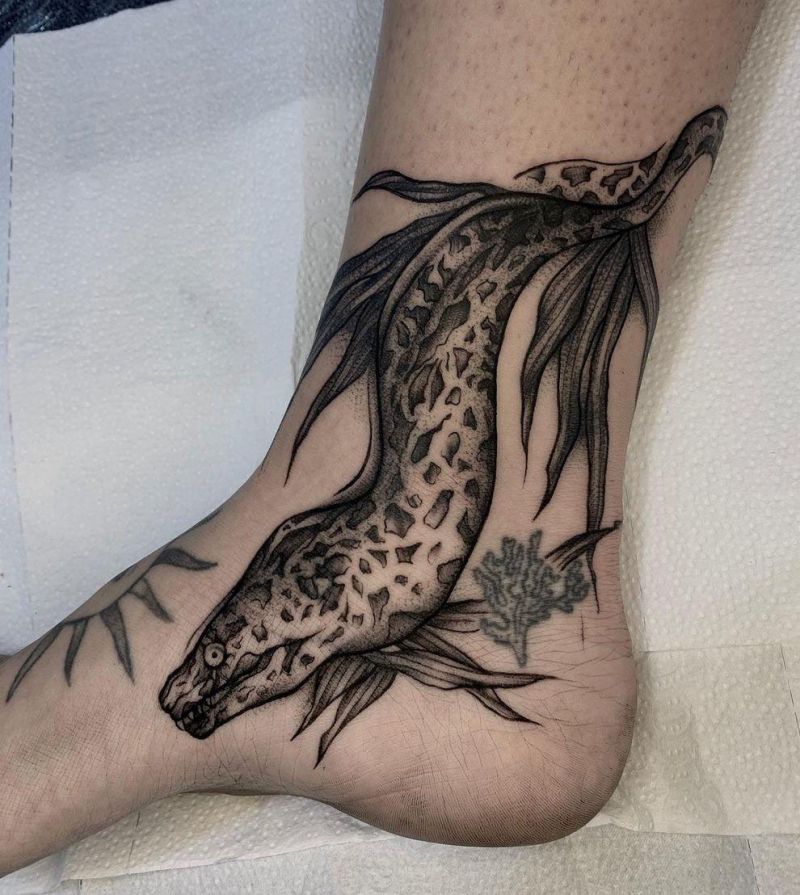 30 Pretty Moray Eel Tattoos You Can Copy