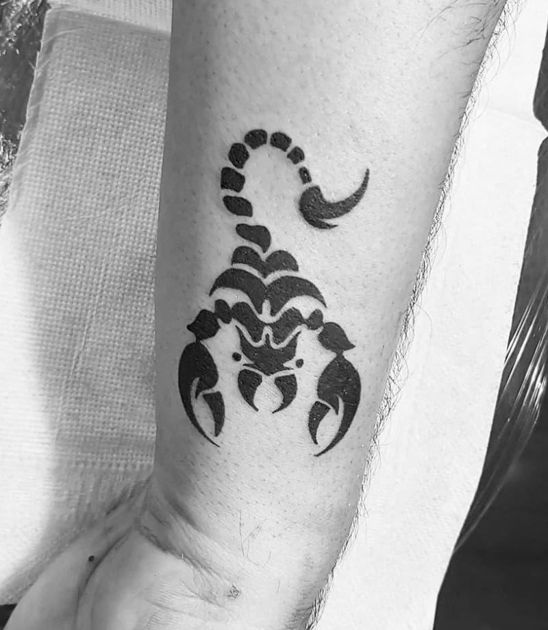 30 Cool Tribal Scorpion Tattoos You Must See