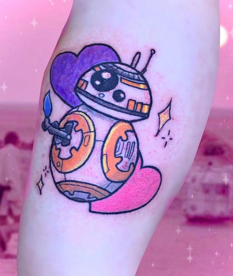 30 Pretty BB8 Tattoos You Must Try