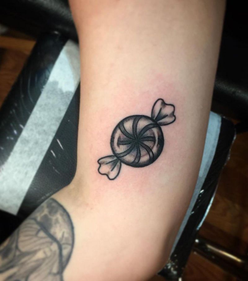 30 Pretty Candy Tattoos You Must Love