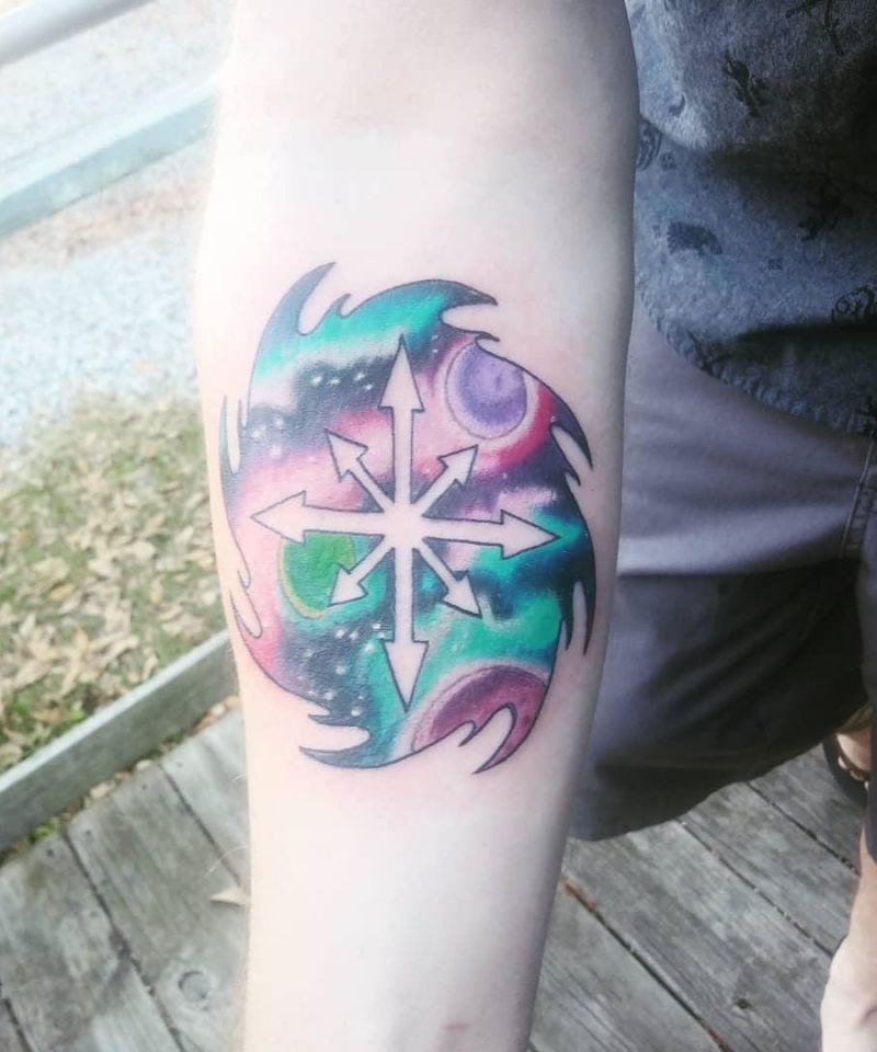 30 Unique Chaos Star Tattoos You Will Love